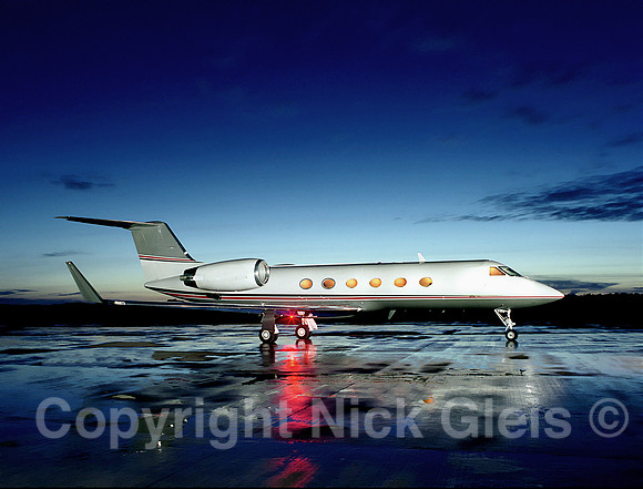 Gulfstream IV on Ramp
